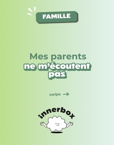 Mes parents ne m'écoutent pas — Famille
